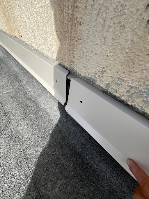 LEAKFIX SOLVE© – Installation of Sheet Metal Profile