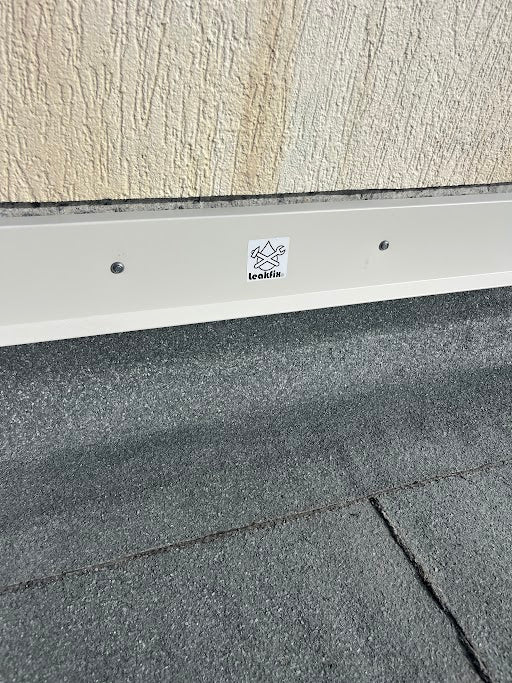 LEAKFIX SOLVE© – Installation of Sheet Metal Profile