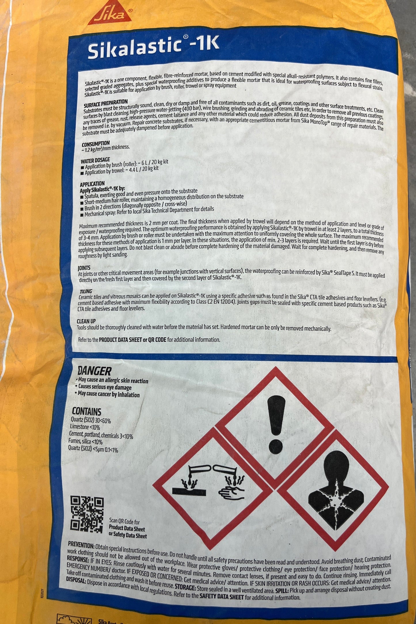 SIKA - Sikalastic®-1K